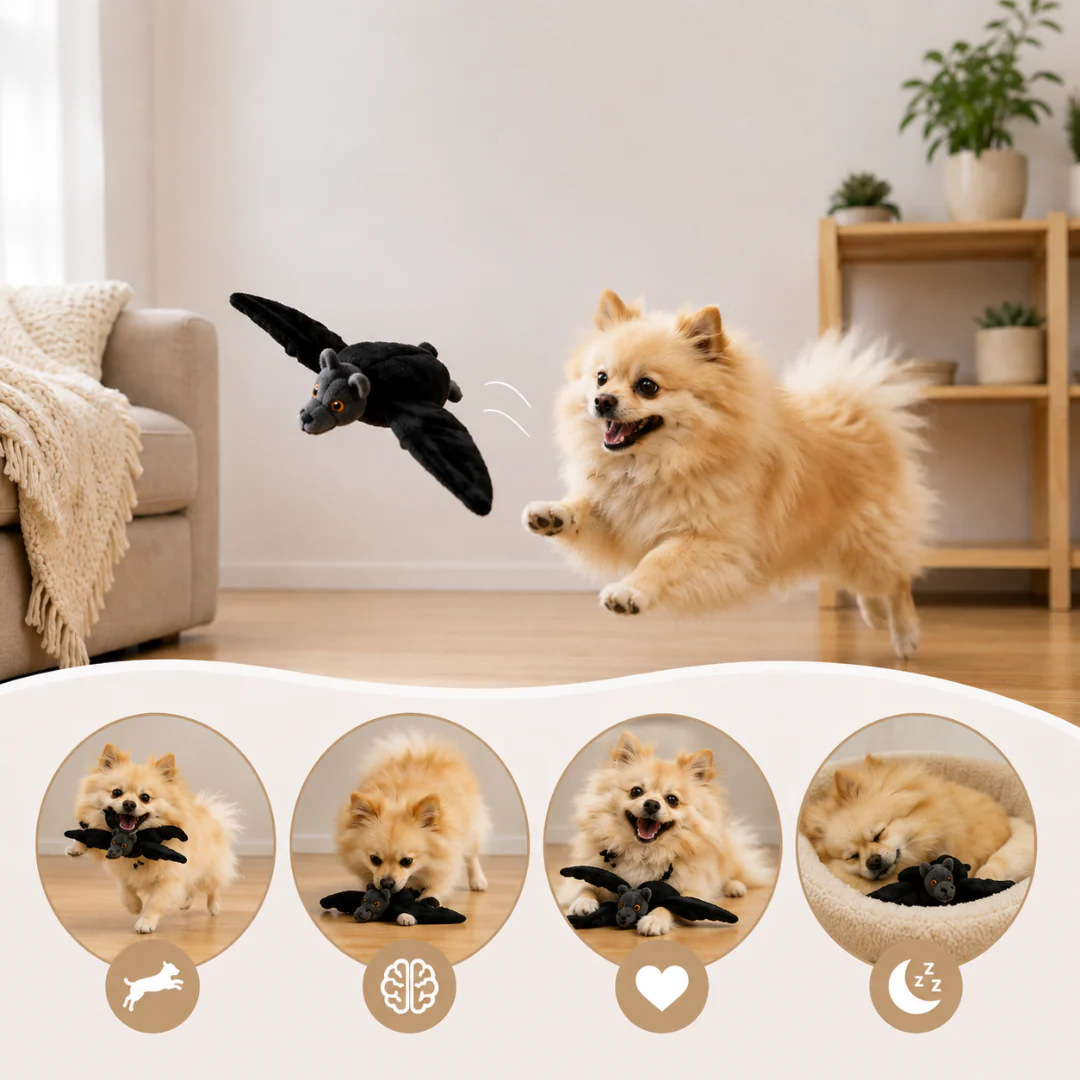 Pupstify™ Flying Bat Toy